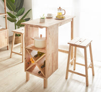 Verona 3pc Wine Bar Table/Stool Set