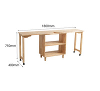 Glasgow Swivelable Dining Table/Study Desk