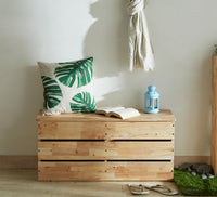 Wooden Storage Bench