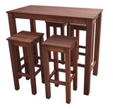 Patio Bar Setting 5pc