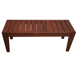 Lazio Backless 2 Seater Bench